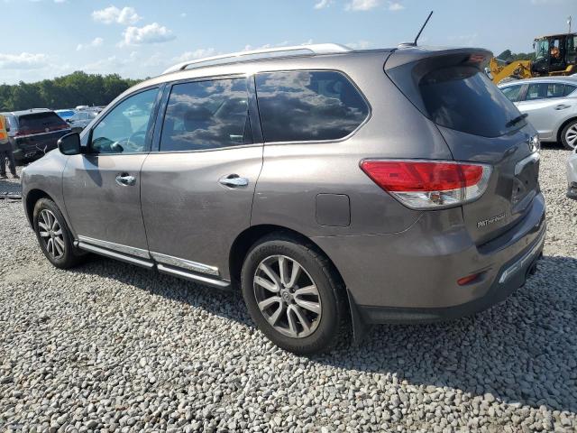 5N1AR2MM2EC727418 - 2014 NISSAN PATHFINDER S GRAY photo 2