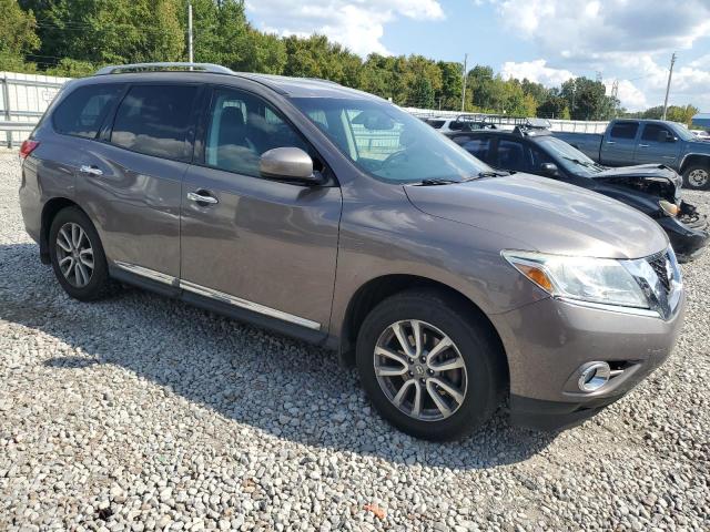 5N1AR2MM2EC727418 - 2014 NISSAN PATHFINDER S GRAY photo 4