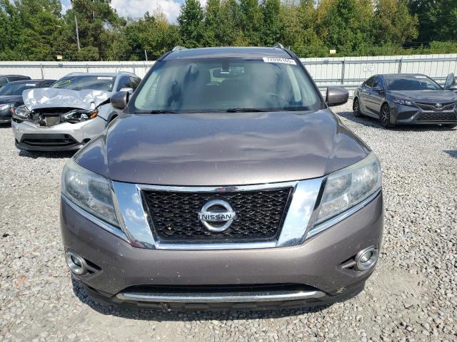5N1AR2MM2EC727418 - 2014 NISSAN PATHFINDER S GRAY photo 5
