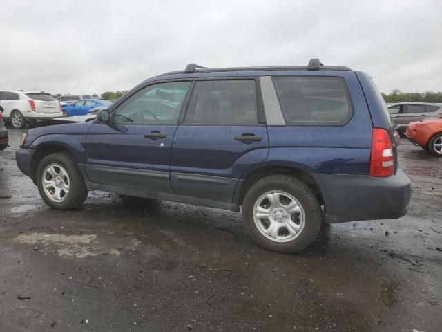 JF1SG63695H754133 - 2005 SUBARU FORESTER 2.5X BLUE photo 2