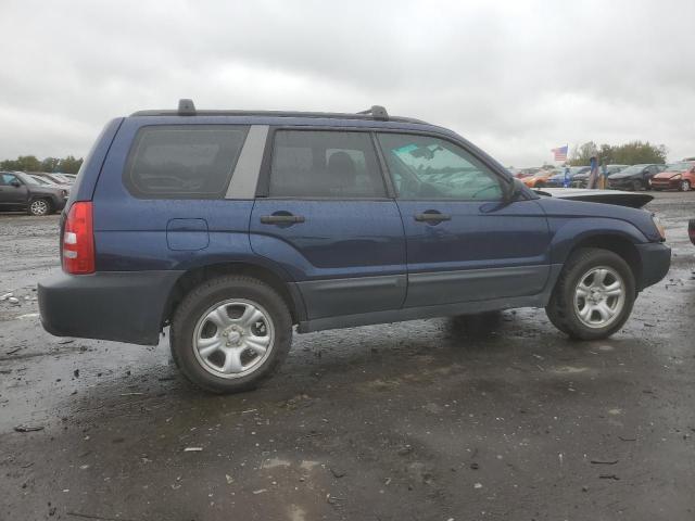 JF1SG63695H754133 - 2005 SUBARU FORESTER 2.5X BLUE photo 3