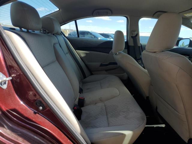 19XFB2F56FE277660 - 2015 HONDA CIVIC LX Bordo foto 10