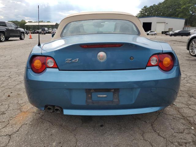 4USBT33514LS50788 - 2004 BMW Z4 2.5 BLUE photo 6