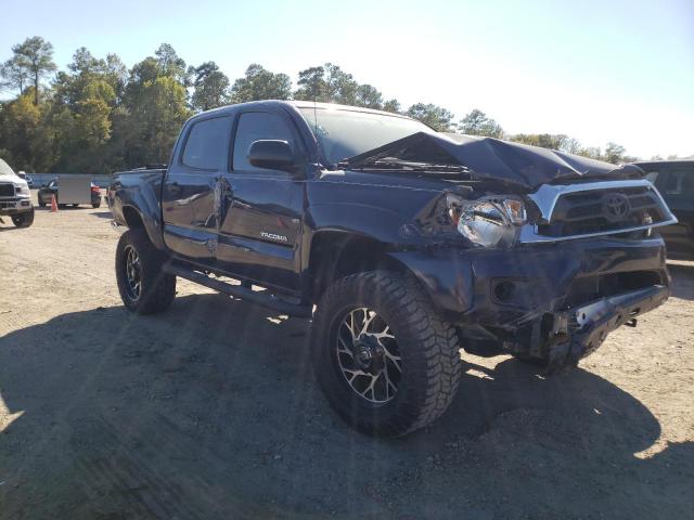 5TFJU4GN4DX045005 - 2013 TOYOTA TACOMA DOUBLE CAB PRERUNNER BLUE photo 4