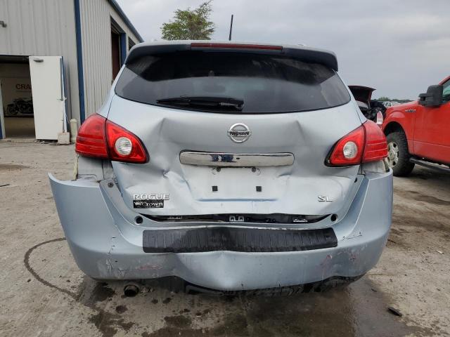 JN8AS5MT7BW186222 - 2011 NISSAN ROGUE S BLUE photo 6