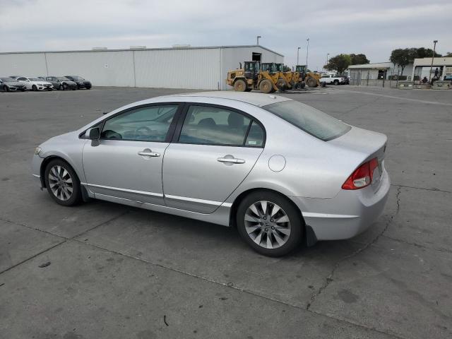 2HGFA16869H358868 - 2009 HONDA CIVIC EX SILVER photo 2