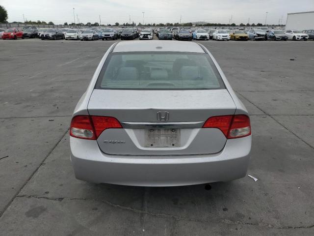 2HGFA16869H358868 - 2009 HONDA CIVIC EX SILVER photo 6