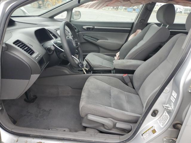 2HGFA16869H358868 - 2009 HONDA CIVIC EX SILVER photo 7