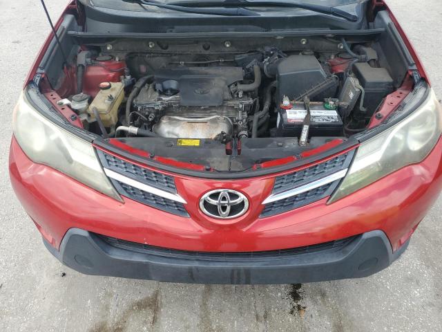 JTMWFREV3EJ008841 - 2014 TOYOTA RAV4 XLE RED photo 12