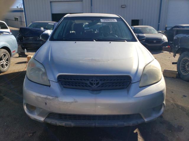 2T1KR32E57C684987 - 2007 TOYOTA COROLLA MA XR SILVER photo 5