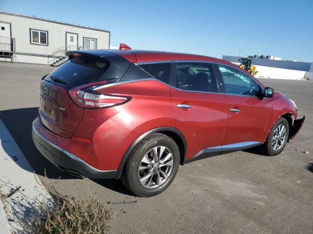 5N1AZ2MH3GN143720 - 2016 NISSAN MURANO S RED photo 3