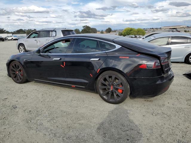 5YJSA1E23JF259266 - 2018 TESLA MODEL S BLACK photo 2
