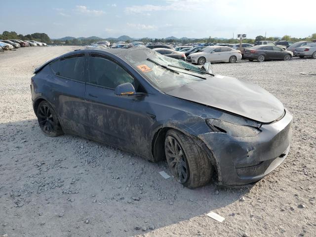 5YJYGDEF9LF038562 - 2020 TESLA MODEL Y SILVER photo 4