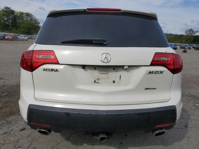 2HNYD28447H546083 - 2007 ACURA MDX TECHNOLOGY WHITE photo 6