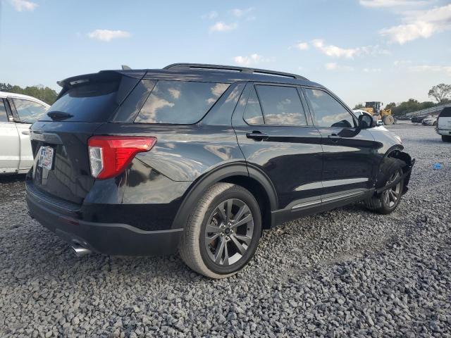 1FMSK7DH0MGA67315 - 2021 FORD EXPLORER XLT Սև լուսանկար 3