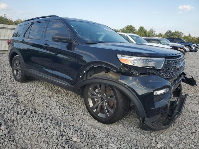 1FMSK7DH0MGA67315 - 2021 FORD EXPLORER XLT Սև լուսանկար 4