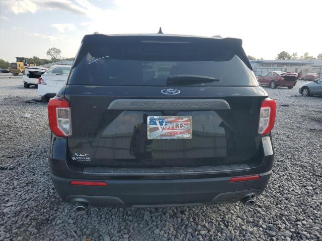 1FMSK7DH0MGA67315 - 2021 FORD EXPLORER XLT Սև լուսանկար 6