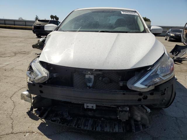 3N1AB7AP3JL627902 - 2018 NISSAN SENTRA S WHITE photo 5