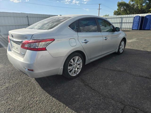 3N1AB7AP9DL564437 - 2013 NISSAN SENTRA S SILVER photo 4