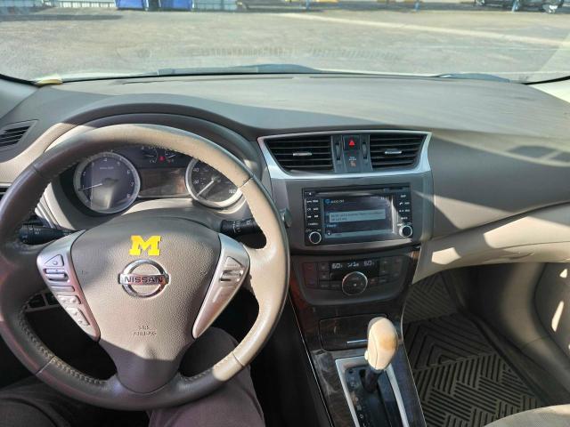 3N1AB7AP9DL564437 - 2013 NISSAN SENTRA S SILVER photo 9