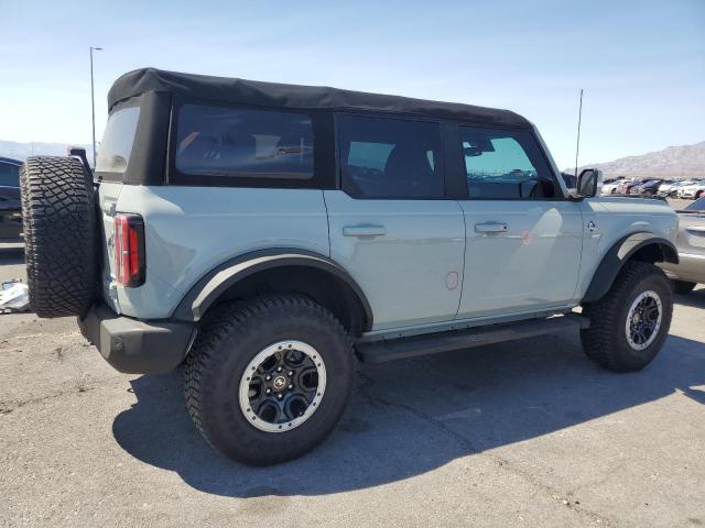 1FMEE5DP4MLA87168 - 2021 FORD BRONCO BASE ნაცრისფერი ფოტო 3