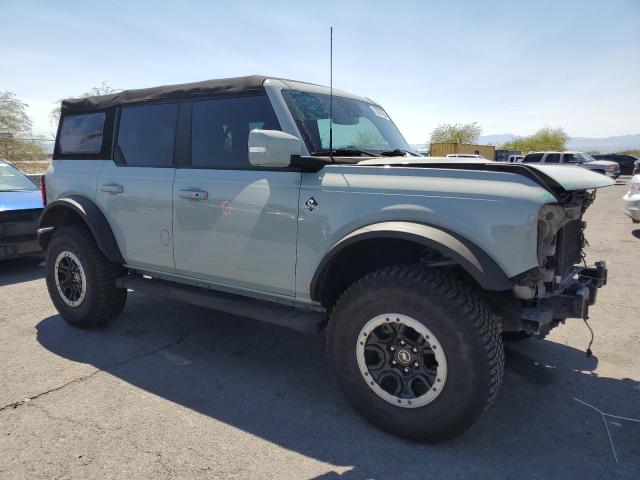 1FMEE5DP4MLA87168 - 2021 FORD BRONCO BASE ნაცრისფერი ფოტო 4