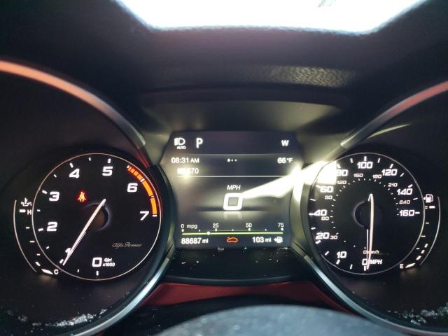 ZASFAKPNXJ7B82567 - 2018 ALFA ROMEO STELVIO SPORT Schwarz Foto 9