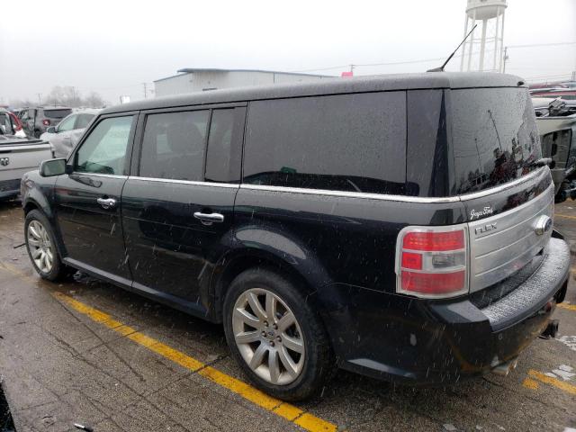 2FMGK5DC9ABA81361 - 2010 FORD FLEX LIMIT შავი ფოტო 2