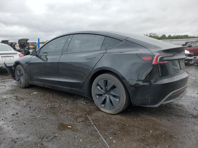 5YJ3E1EB5SF886741 - 2025 TESLA MODEL 3 BLACK photo 2