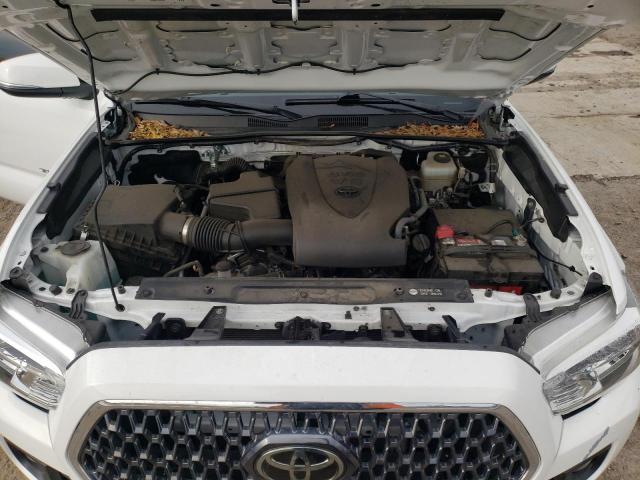 3TMCZ5ANXKM202533 - 2019 TOYOTA TACOMA DOUBLE CAB WHITE photo 11