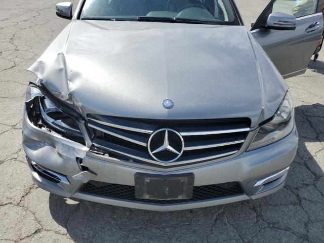 WDDGF8AB8DR251254 - 2013 MERCEDES-BENZ C 300 4MATIC SILVER photo 11