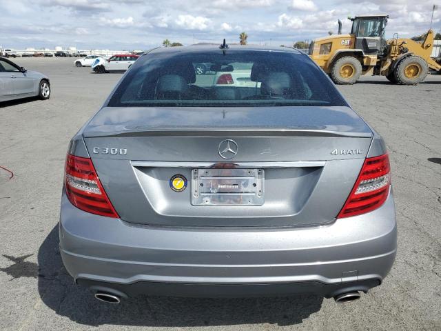 WDDGF8AB8DR251254 - 2013 MERCEDES-BENZ C 300 4MATIC SILVER photo 6