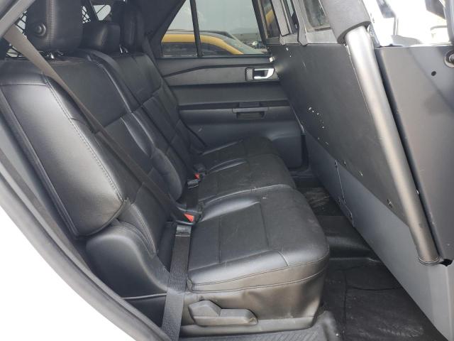 1FM5K8AB0LGD00837 - 2020 FORD EXPLORER POLICE INTERCEPTOR Blanc photo 10