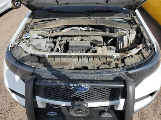 1FM5K8AB0LGD00837 - 2020 FORD EXPLORER POLICE INTERCEPTOR Blanc photo 11