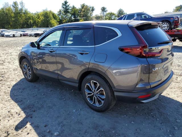 2HKRW2H51NH637300 - 2022 HONDA CR-V EX GRAY photo 2