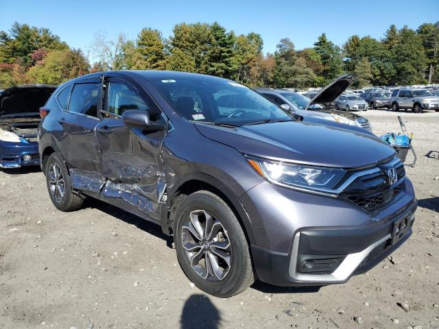 2HKRW2H51NH637300 - 2022 HONDA CR-V EX GRAY photo 4