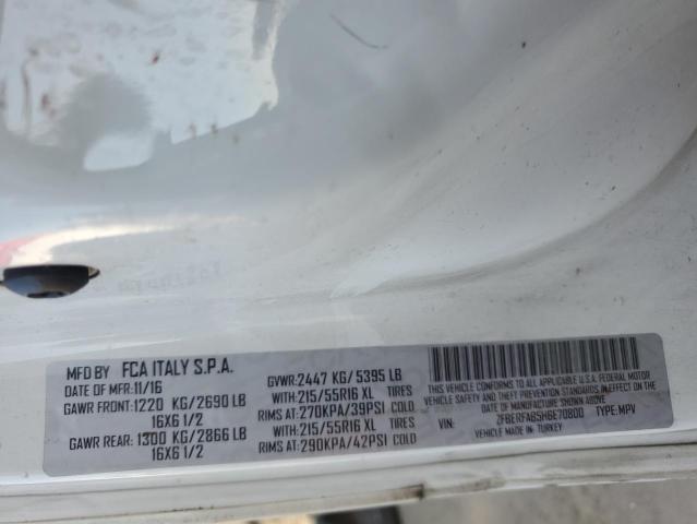 ZFBERFAB5H6E70800 - 2017 RAM PROMASTER თეთრი ფოტო 14