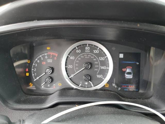 5YFEPMAE7MP199496 - 2021 TOYOTA COROLLA LE SILVER photo 9