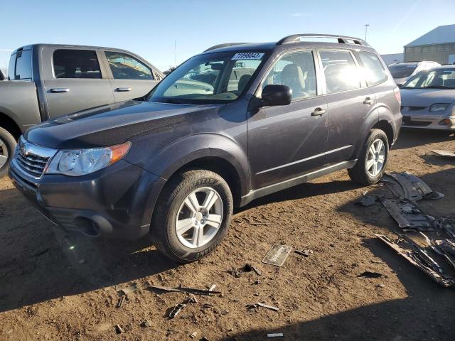 JF2SH6BC7AH795077 - 2010 SUBARU FORESTER XS GRAY photo 1