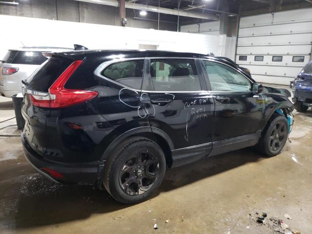 7FARW2H87JE017574 - 2018 HONDA CR-V EXL BLACK photo 3