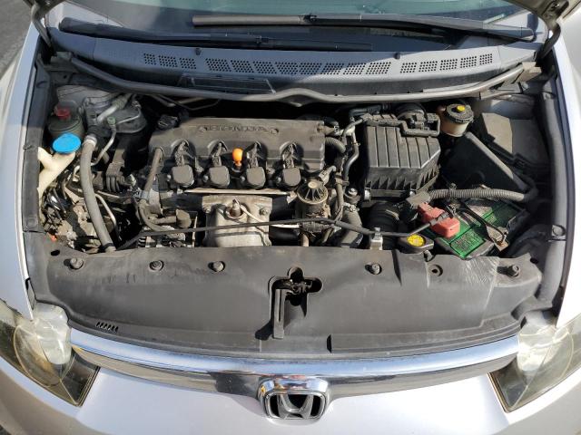 JHMFA16547S008938 - 2007 HONDA CIVIC LX Արծաթագույն լուսանկար 11