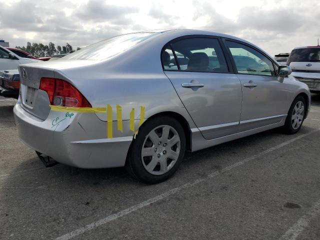 JHMFA16547S008938 - 2007 HONDA CIVIC LX Արծաթագույն լուսանկար 3