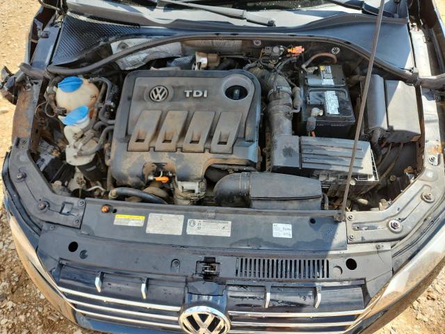 1VWCN7A36DC056008 - 2013 VOLKSWAGEN PASSAT SEL BLACK photo 11