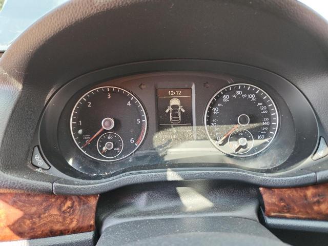 1VWCN7A36DC056008 - 2013 VOLKSWAGEN PASSAT SEL BLACK photo 9