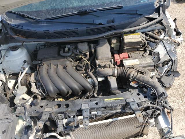 3N1CN7AP3KL849650 - 2019 NISSAN VERSA S WHITE photo 11