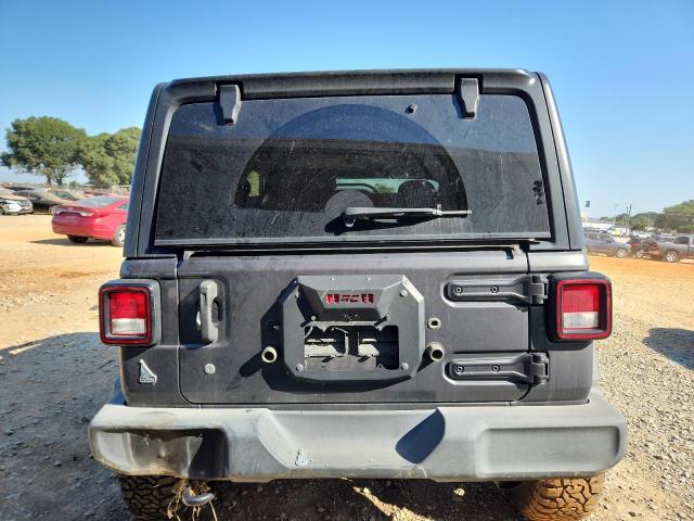 1C4GJXAN5JW290037 - 2018 JEEP WRANGLER SPORT GRAY photo 6