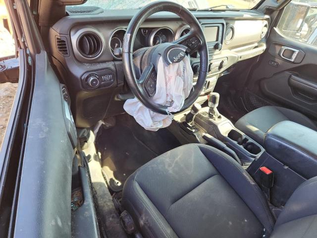 1C4GJXAN5JW290037 - 2018 JEEP WRANGLER SPORT GRAY photo 8