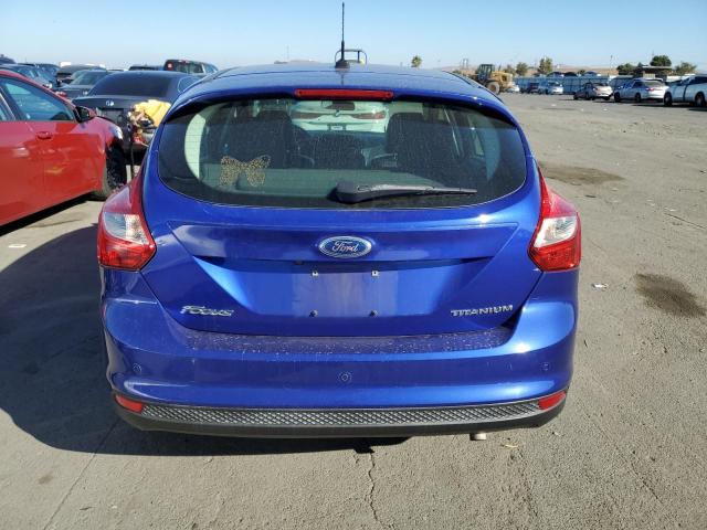 1FADP3N25DL277598 - 2013 FORD FOCUS TITANIUM BLUE photo 6