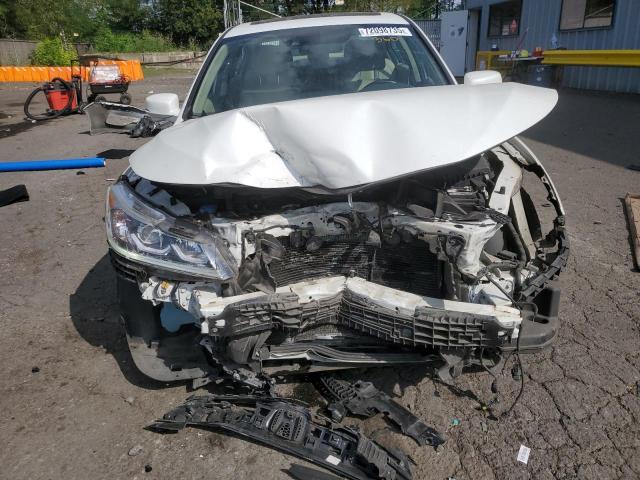 1HGCR3F06GA002305 - 2016 HONDA ACCORD EXL 白色 照片 5