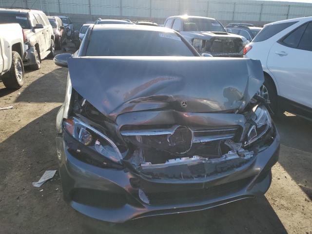 55SWF4JB8JU271440 - 2018 MERCEDES-BENZ C 300 GRAY photo 5